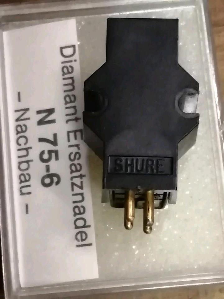 SHURE M44 MG, Tonabnehmer-System mit NEUER Ersatznadel N75-6