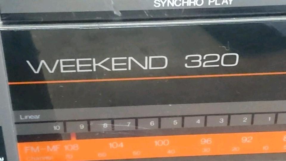 ITT GRAETZ Superprofi 430, Doppelcassetten-Radio-Recorder, guter Zustand!!