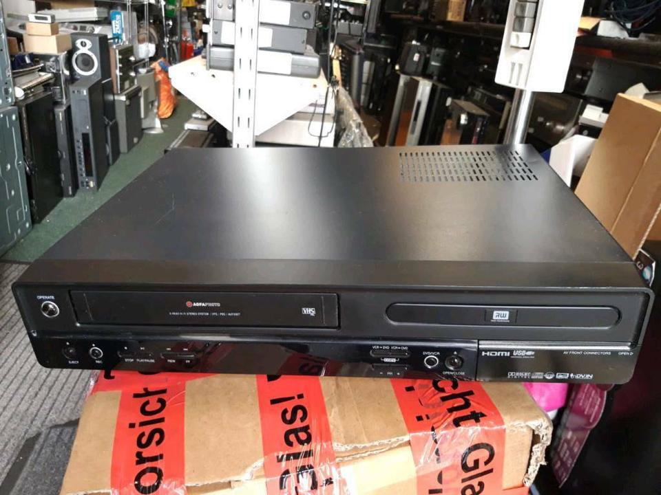 AGFA PHOTO DV 18910R, DVD-Recorder & VHS Kombi Gerät, toll
