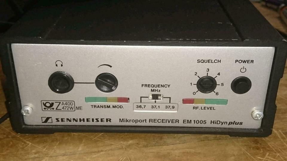 SENNHEISER EM 1005 Mikroport +SKM 1032 Mikrofon, Zubehör