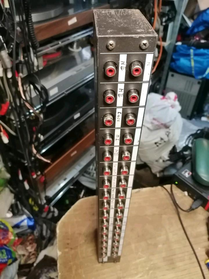 TASCAM PATCH BAY PB-32R, cinch in/out