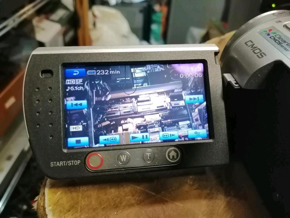 SONY HDR-SR5E, Videocamera OHNE Speicherkarte!!