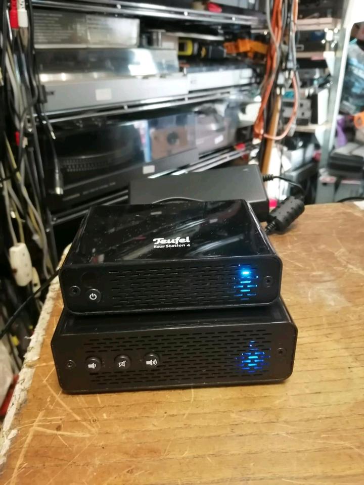 TEUFEL Funk Wireless System Rear Station 4,guter Zustand!!