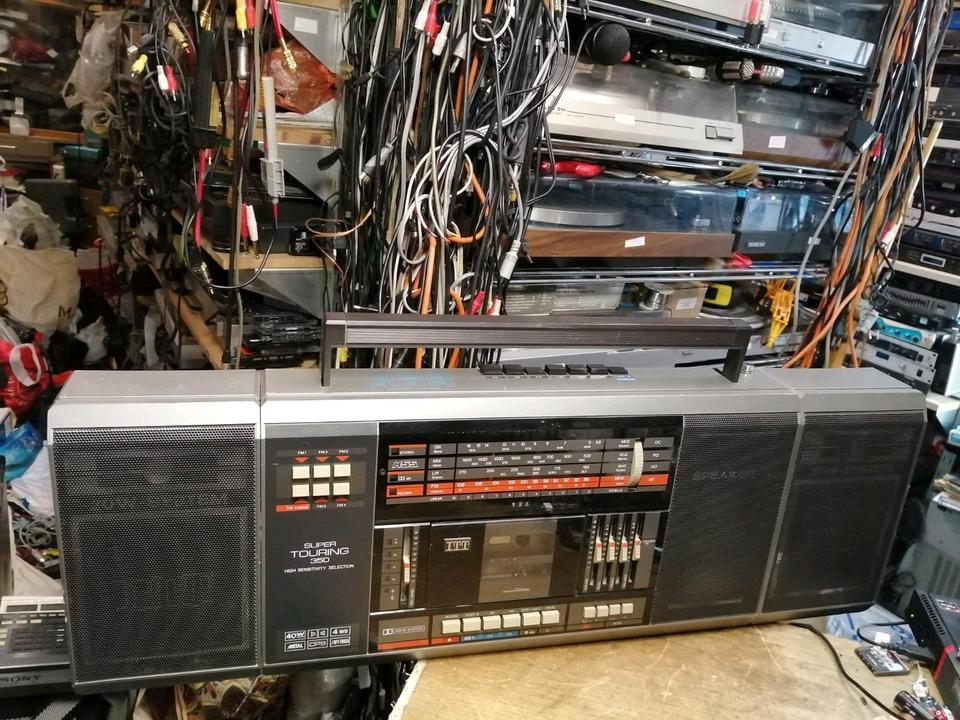 ITT Super Touring 350, Radio-Cassetten-Recorder, mit Netzkabel!!