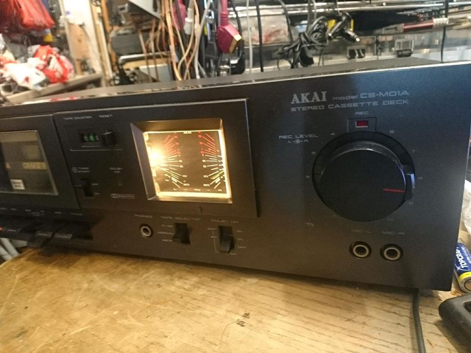 AKAI Model CS-MO1A, Stereo Cassetten-Deck