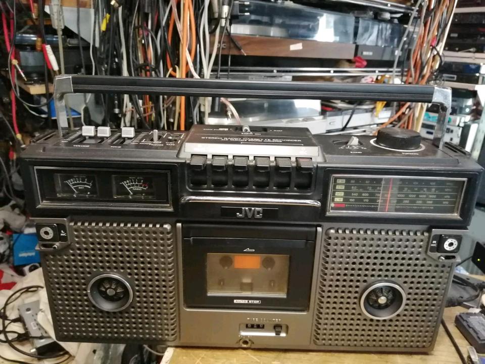 JVC RC-717L, Radio-Cassetten-Recorder, guter Zustand!!