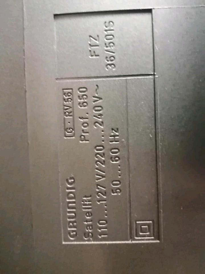GRUNDIG Satellit Professional 650, Radio
