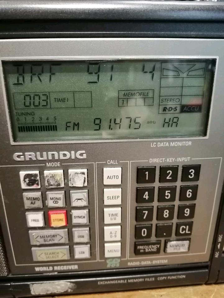 GRUNDIG Satellit 700, Radio, Display leuchtet NICHT!