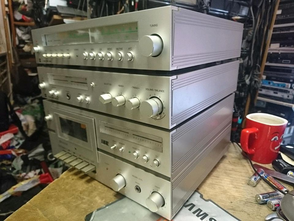 DUAL-Anlage: CV450M, CT450M + C450M, OHNE Boxen, guter Zustand