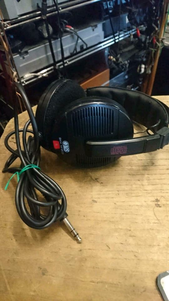 ICES SKH1412, Kopfhörer für CD-Player, 6,3 mm Klinke, Selten!