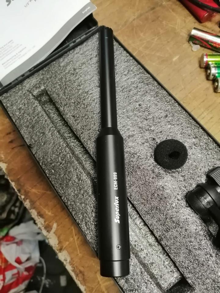 SUPERLUX ECM-999, Kondensator-Mikrofon für Messung, NEU!!!