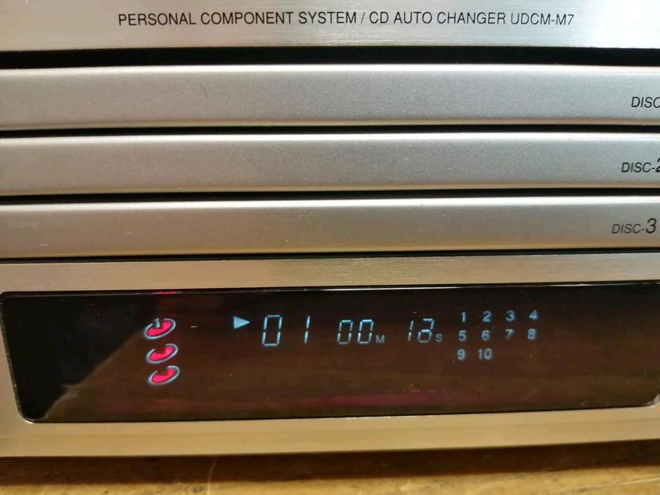 DENON UDCM-M7, 3fach-CD-Wechsler, etwas DEFEKT!!!