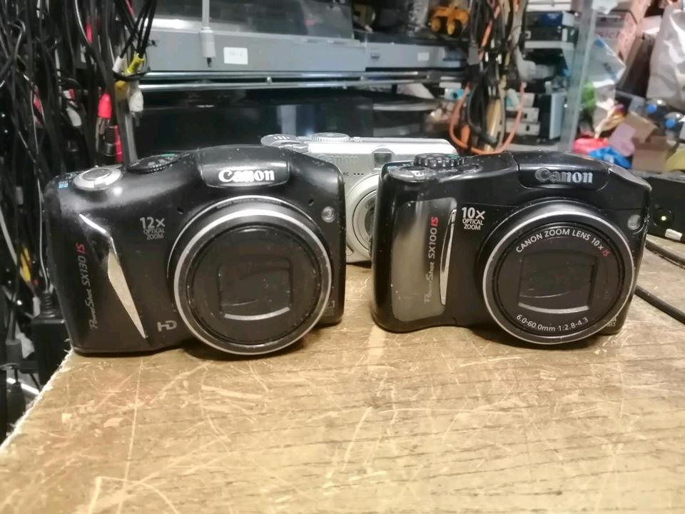 CANON Digital-Kameras: PowerShot SX100 IS/SX130 IS+A60, DEFEKT!!!