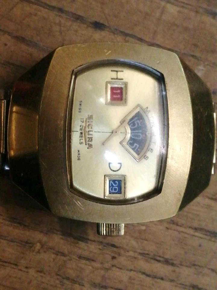 SECURA (Breitling) 17 Juwels, Herrenarmbanduhr, Swiss Made!