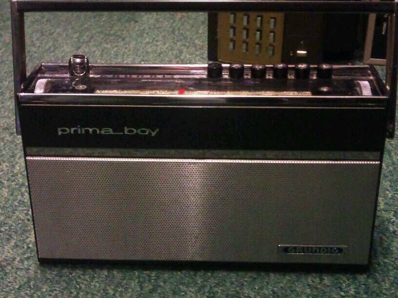 Radio GRUNDIG prima-boy 209; Baujahr: 1969; sieht gut aus!