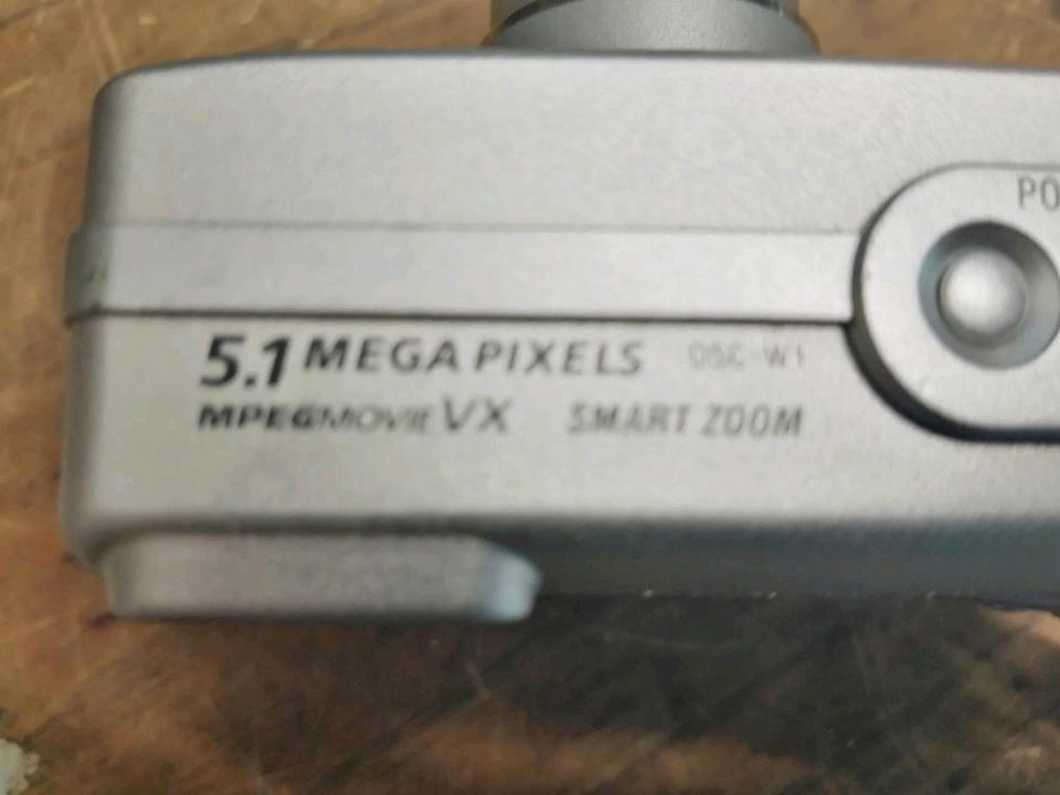 SONY DSC-W1, Digital-Kamera mit 1 Speicherkarte!!!