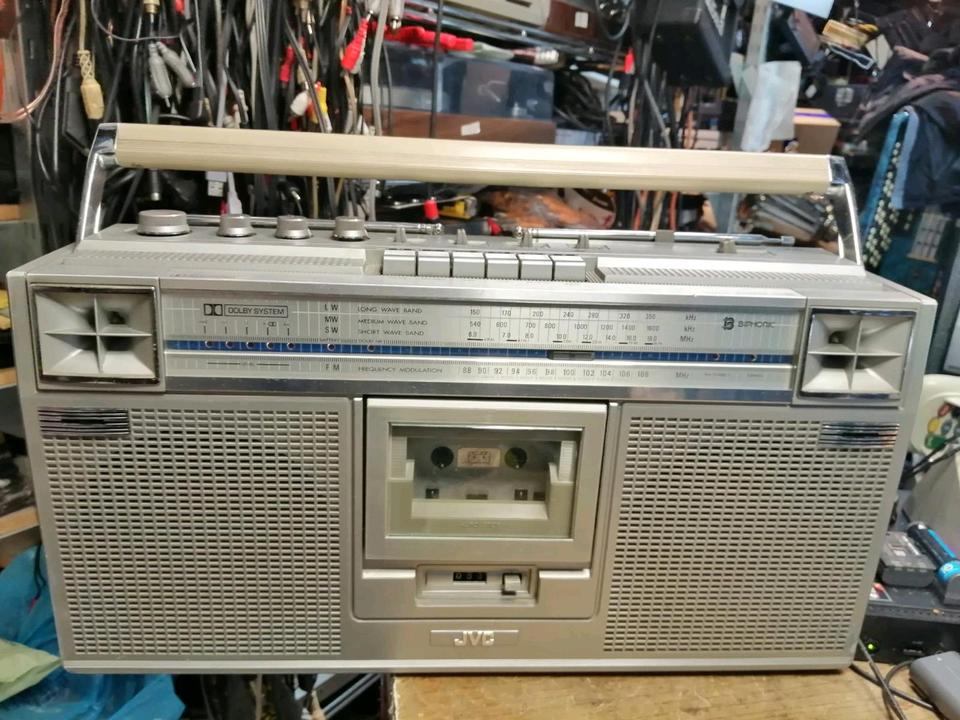 JVC RC-656L, Radio-Cassetten-Recorder!!