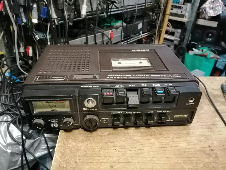 SUPERSCOPE by MARANTZ C-205 Cassetten-Recorder!