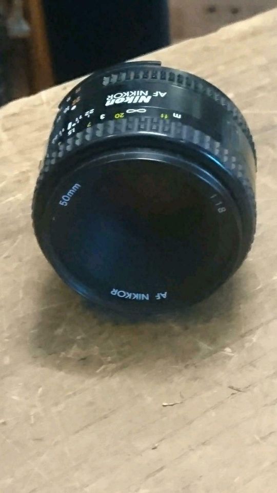 NIKON AF NIKKOR 50 mm Objektiv, guter Zustand!