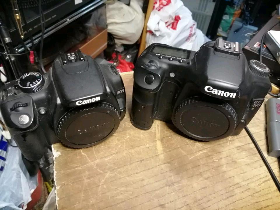CANON EOS 40D + CANON EOS 350D, beide Kameras sind DEFEKT!!!