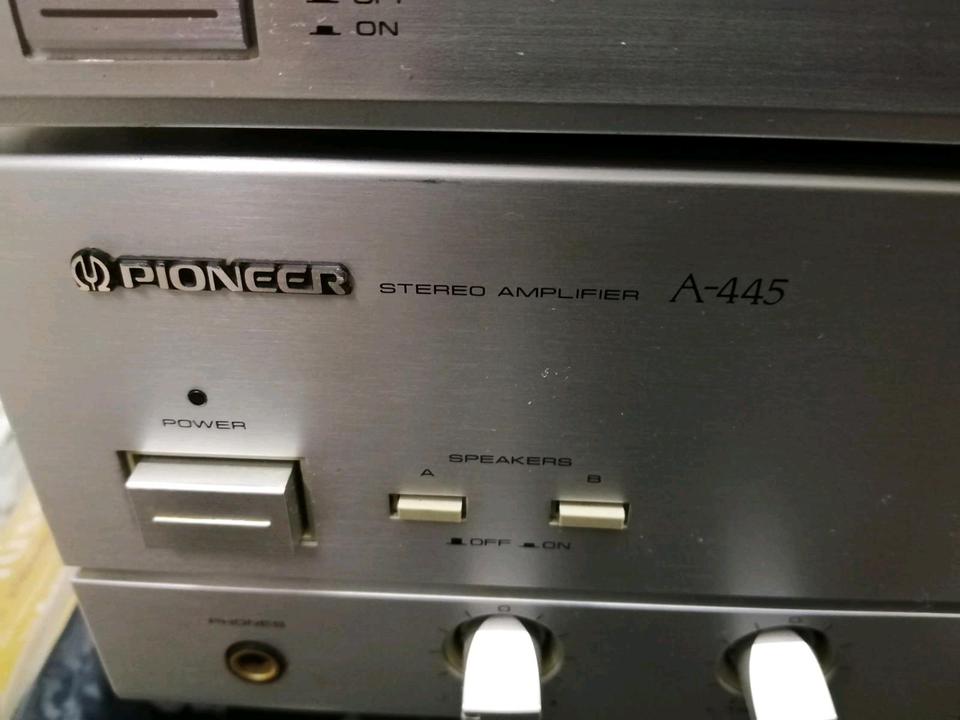 PIONEER Amplifier A-445, Tuner F-656 und CD-Player PD-4300!
