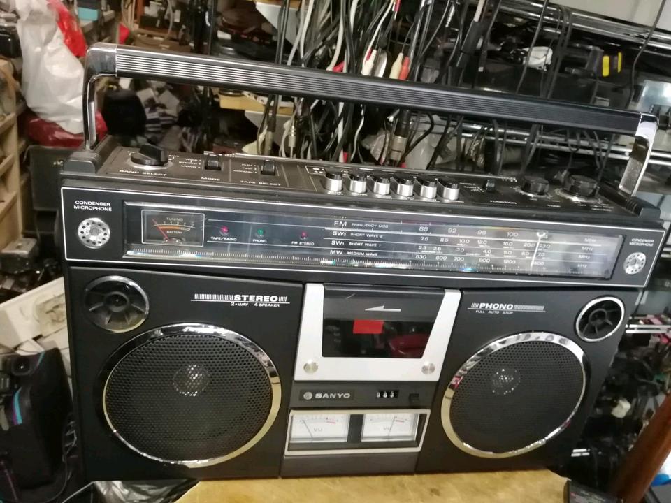 SANYO M 4500KE, Radio-Cassetten-Recorder mit Netzkabel!!