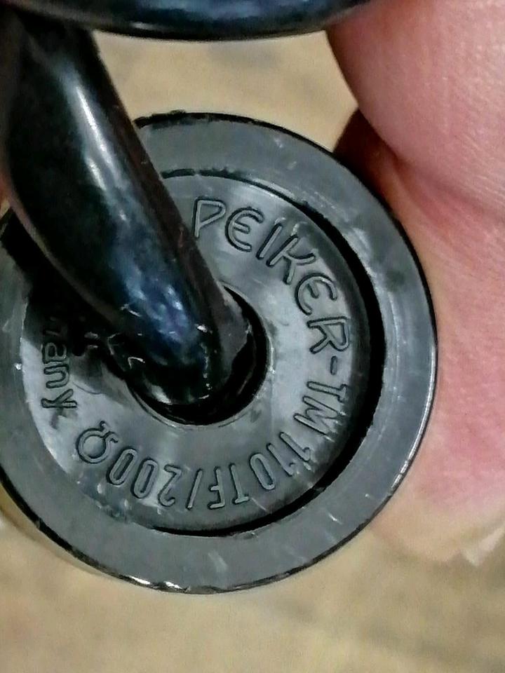 PEIKER-TM 110, 200 Ohm, Mikrofon mit alten Stecker!!!