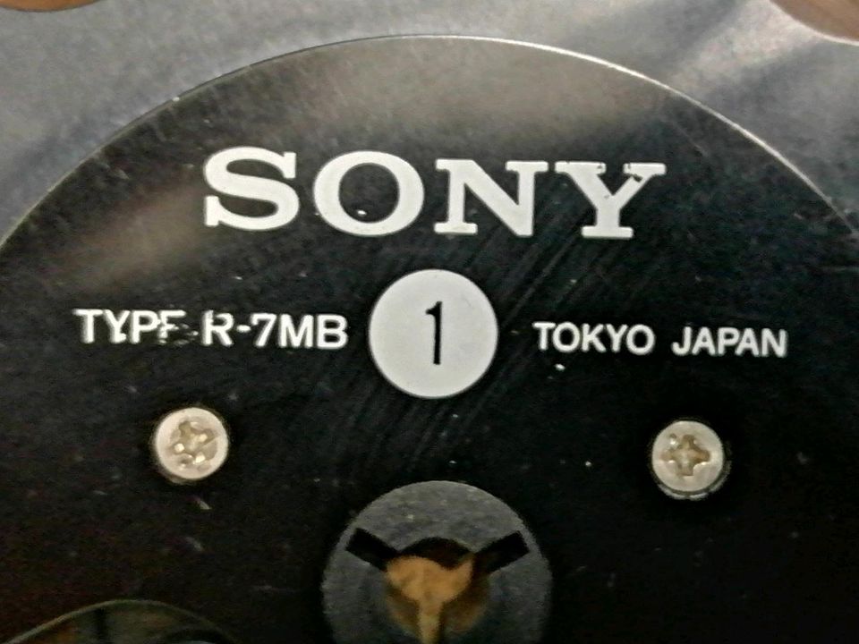 SONY Type R-7MB Tokyo Japan, 1 Metall-Spule/Band, gebraucht!!