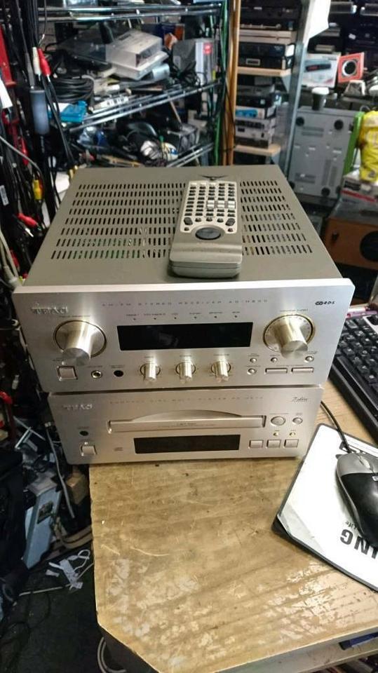 TEAC-Anlage: AG-H500 Receiver+PD-H570 CD-Multi Player, ohne Boxen