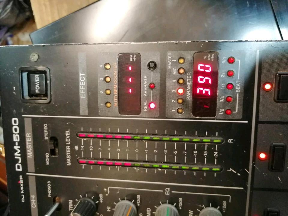 PIONEER DJM-500, DJ-Mixer, 4 Kanal, guter Zustand!!!