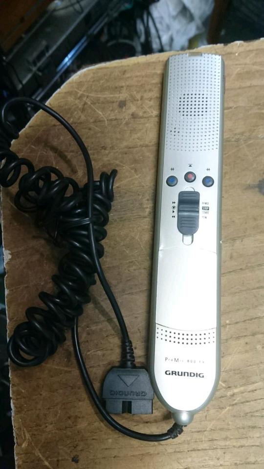 GRUNDIG PRO MIC 800 FX, Mikrofon für Diktiergeräte!!