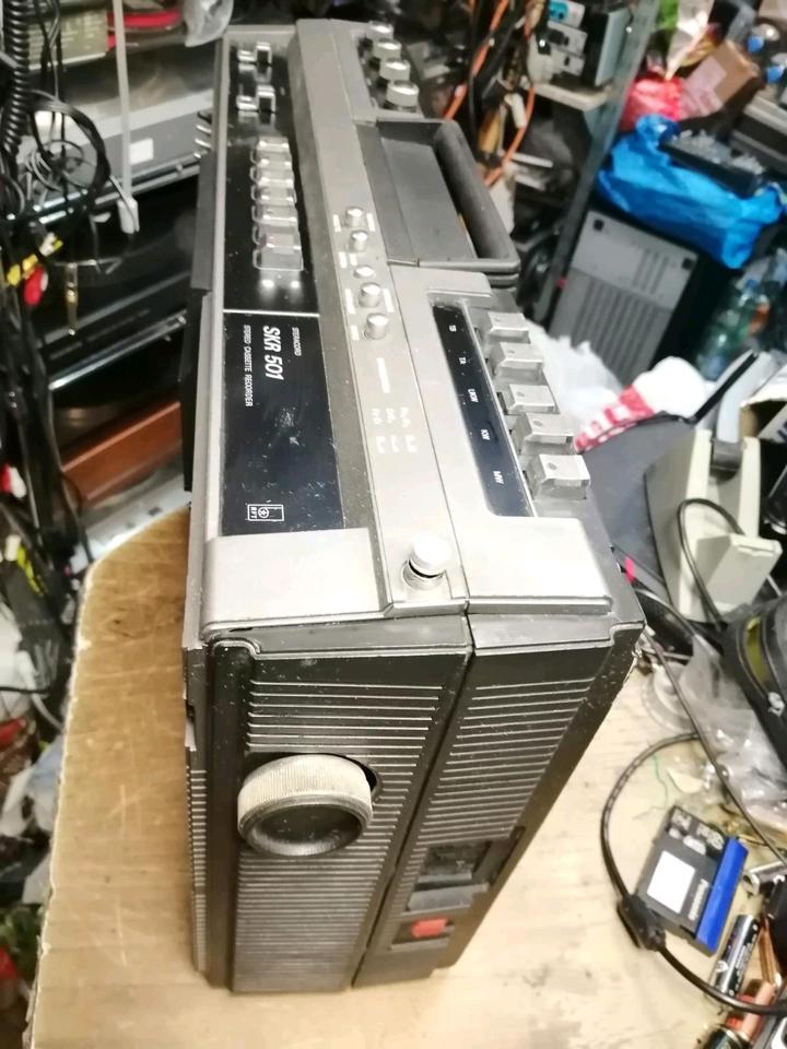 RFT STERACORD SKR501, Radio-Cassetten-Recorder, etwas DEFEKT!!!