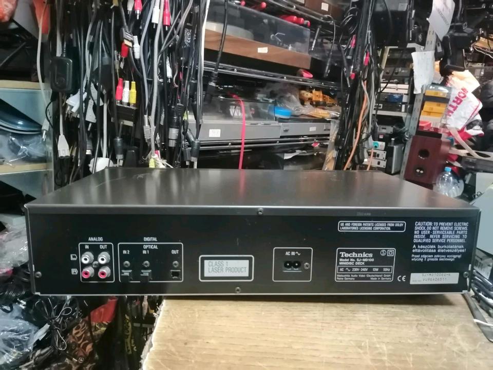 TECHNICS SJ-MD100, Minidisc-Recorder, guter Zustand!!