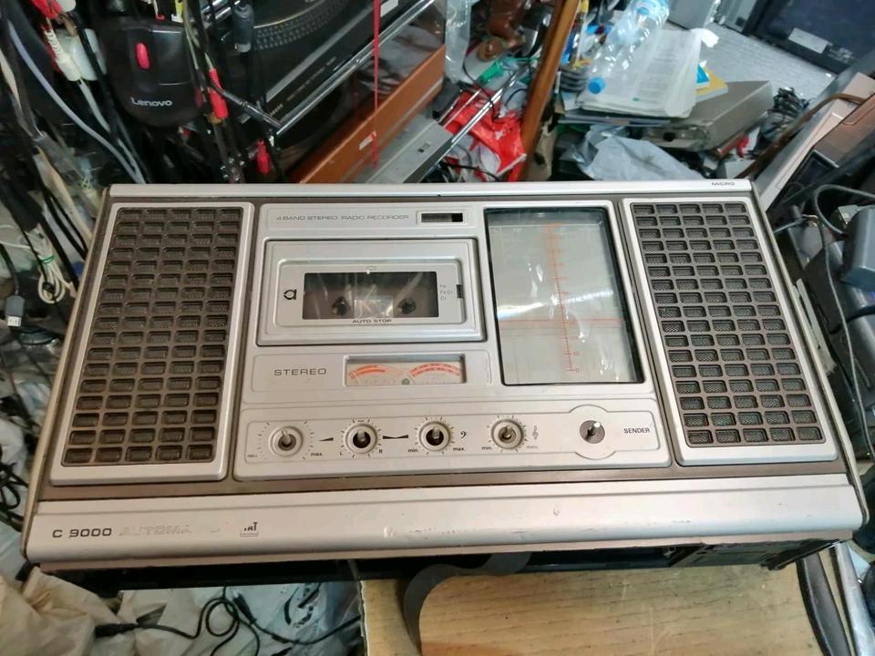 GRUNDIG C9000 Automatic, Radio-Cassetten-Recorder, DEFEKT!!!