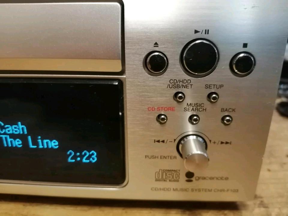 DENON CHR-F103 CD HDD Musik System!!