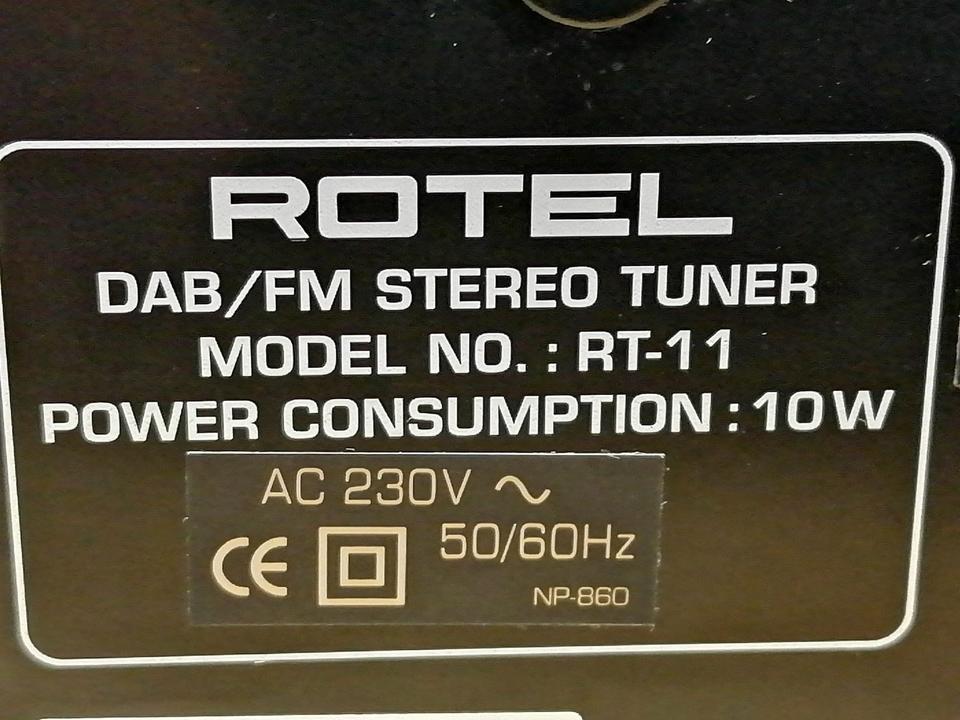 ROTEL RT-11, DAB/FM Stereo Tuner, guter Zustand!!!