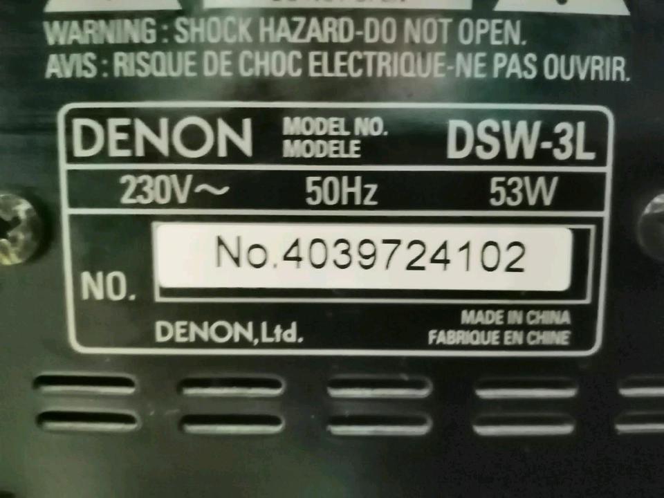 DENON DSW-3L, Subwoofer, Holzdesign, guter Zustand!!