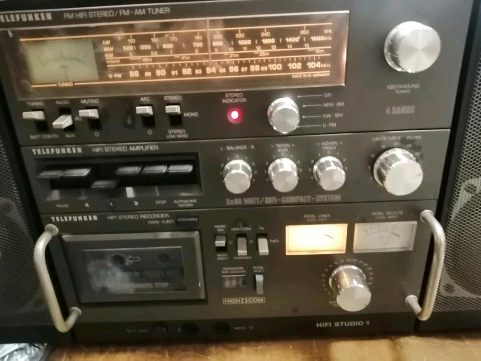 TELEFUNKEN HIFI Studio 1, Radio-Cassetten-Recorder