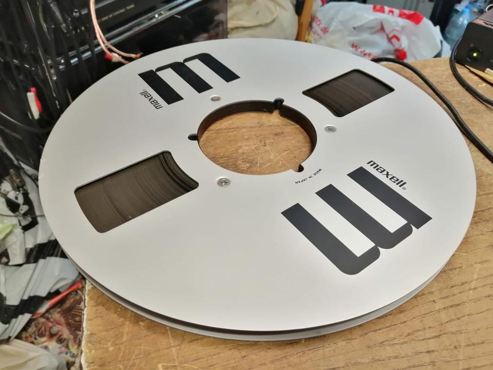 MAXELL MR-10, Alu-Spule/Band, 26,5 cm Durchmesser