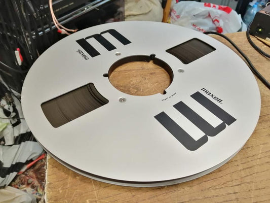 MAXELL MR-10, Alu-Spule/Band, 26,5 cm Durchmesser