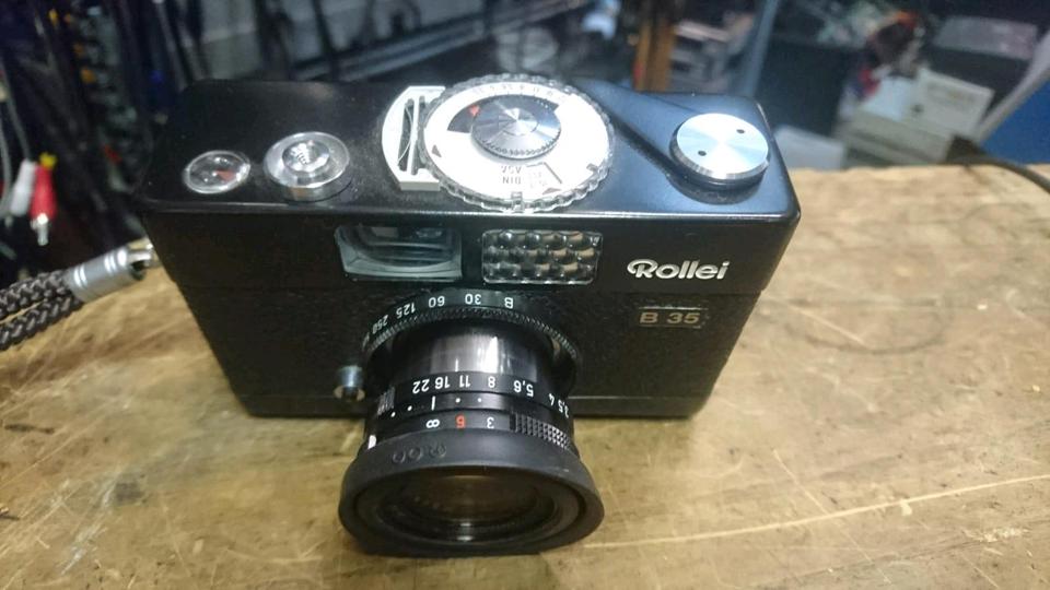 ROLLEI B 35, Analog-Kamera mit Original-Tasche! guter Zustand!!