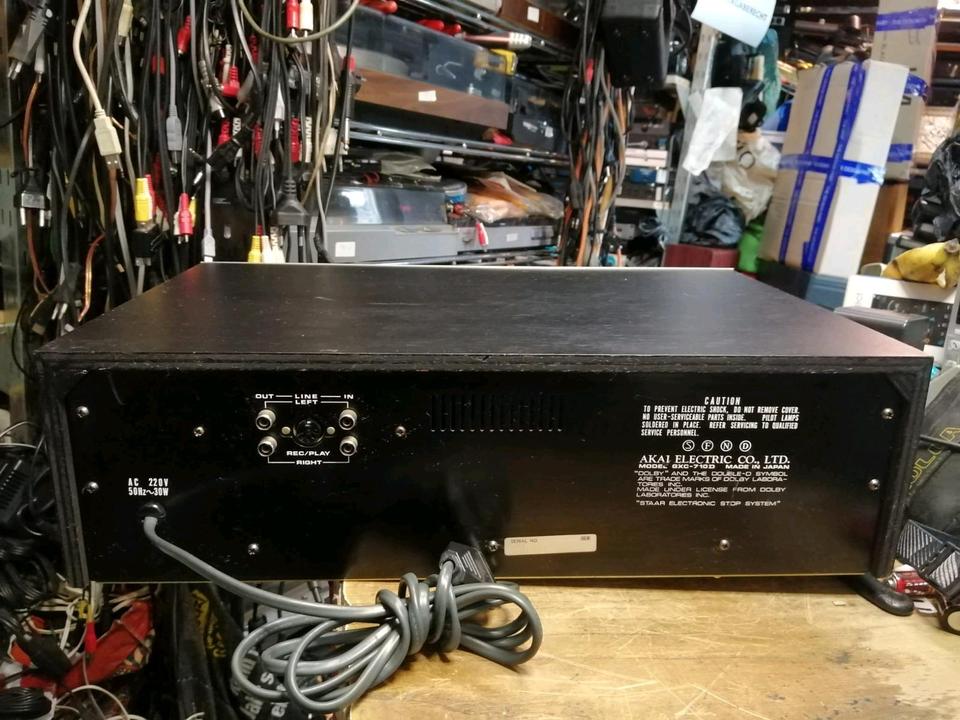 AKAI GXC-710D, Cassetten-Deck, tolles Holzdesign!!