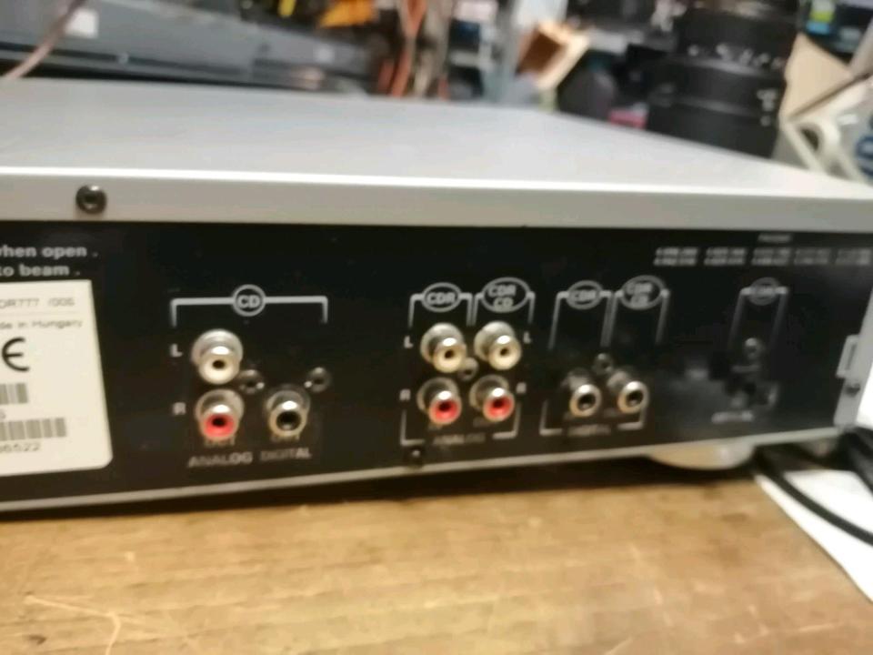 PHILIPS CDR770, CD-Player - CD-Recorder, 2 in 1, guter Zustand!!!