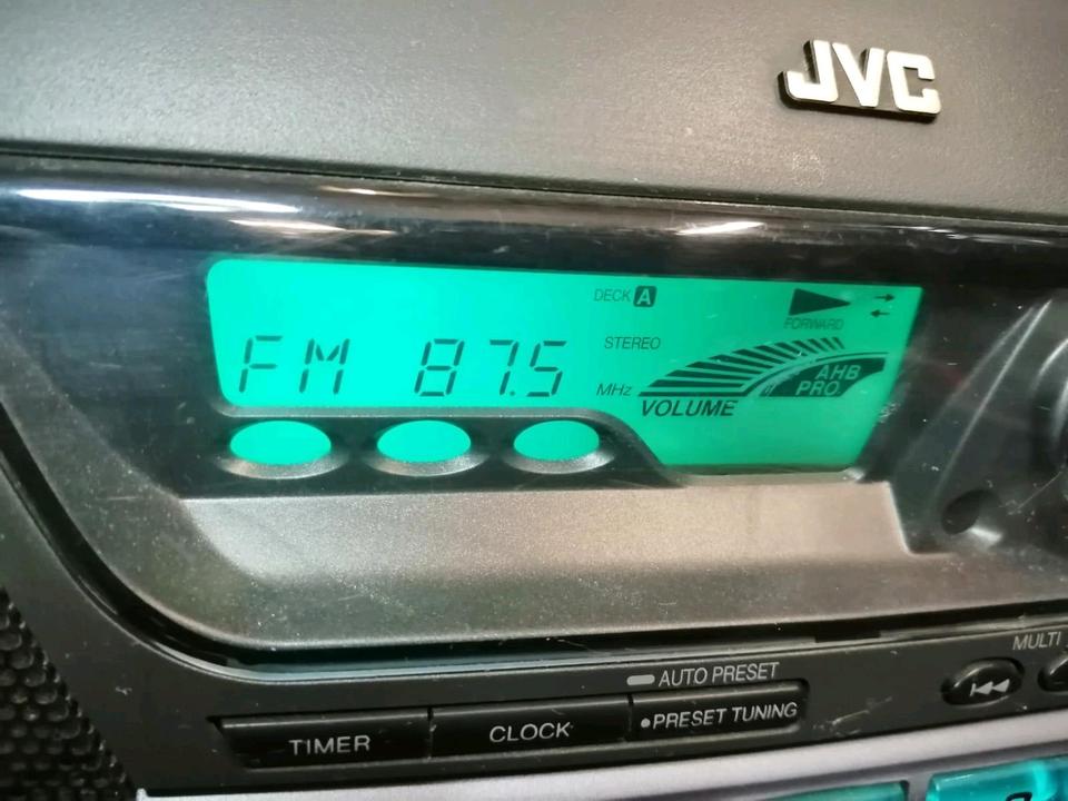 JVC RC-XC3BK, CD Portable System, DEFEKT!!
