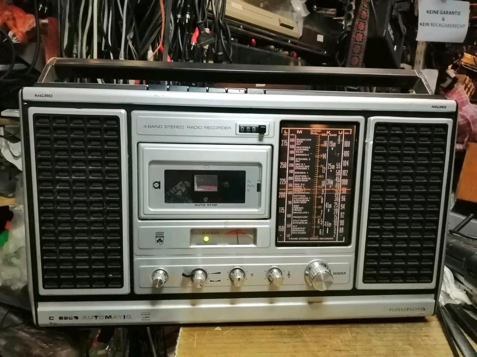 GRUNDIG C8800 Automatic, Radio-Cassetten-Recorder, Guter Zustand!