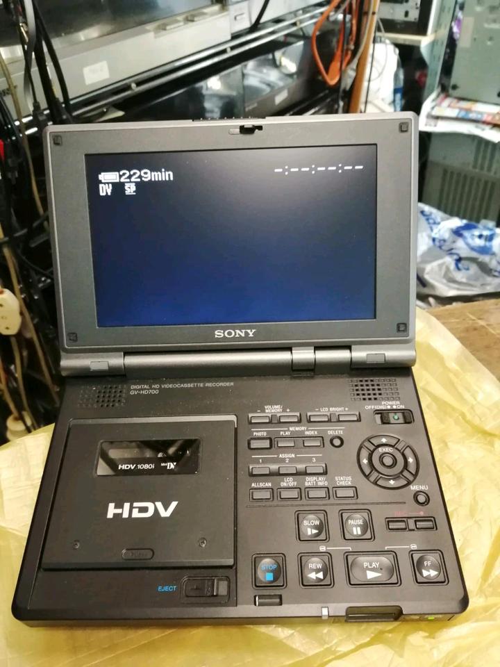 SONY GV-HD700E HD-MiniDV/HDV-Recorder, mit Zubehör!!