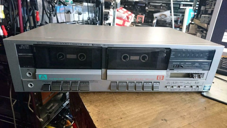 JVC KD-W110E, Doppelcassetten-Deck