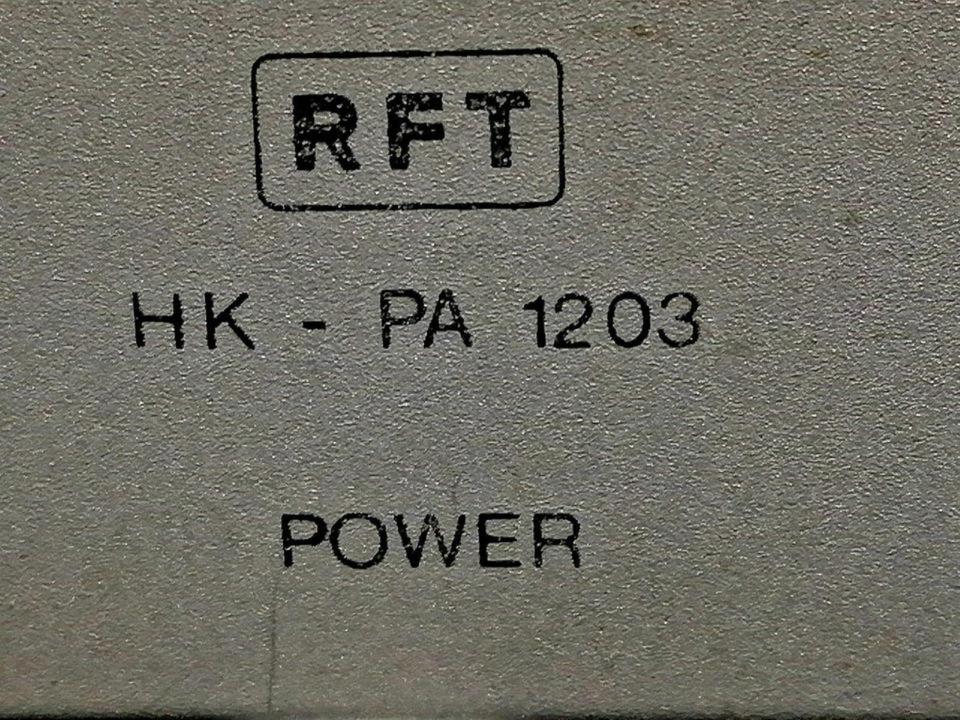 RFT HK-PA1203, Plattenspieler, KLEINER Defekt!!