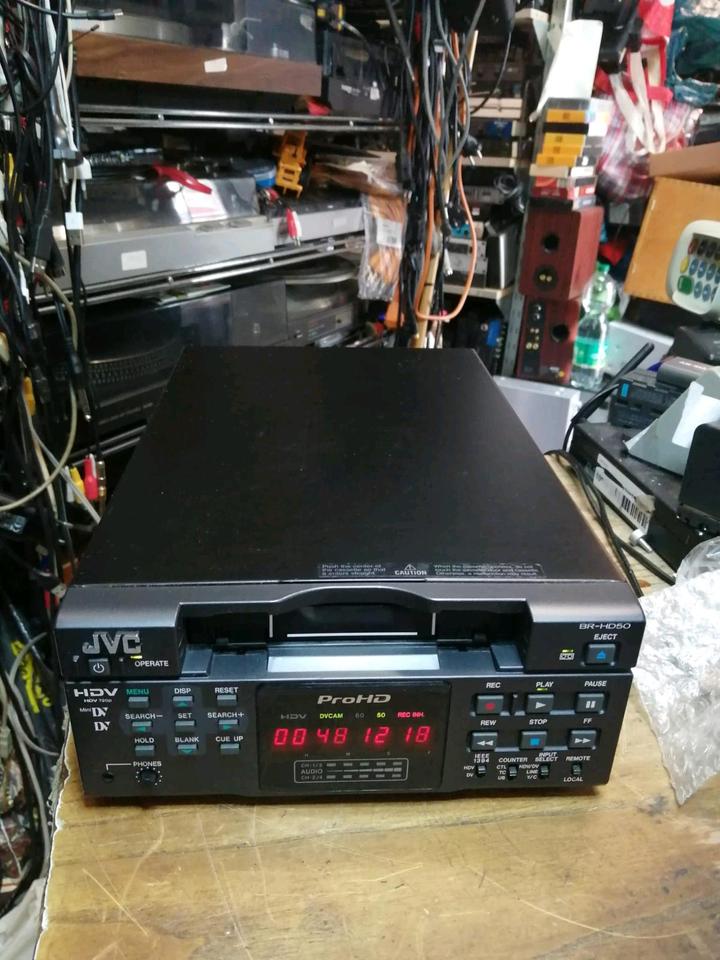JVC HDV BR-HD50E DV VCR, Videorecorder mit Zubehör!!