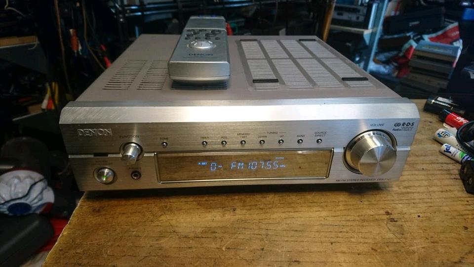 DENON DRA-F101, Receiver mit Original-Fernbedienung!